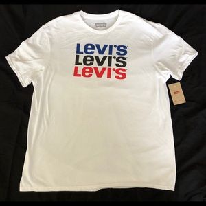 Levi’s Classic 3 Logo Graphic Design T-shirt XL
